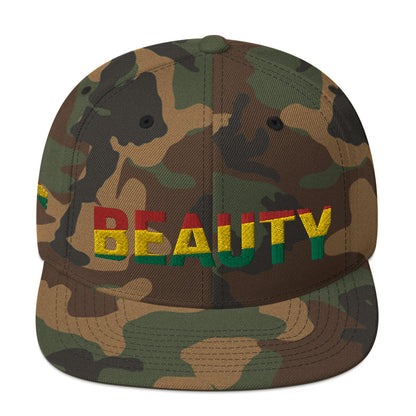 BEAUTY Snapback Hat