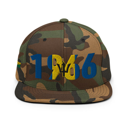 BARBADOS Independence National Flag Inspired Snapback Hat