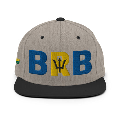 BARBADOS National Flag Inspired Snapback Hat