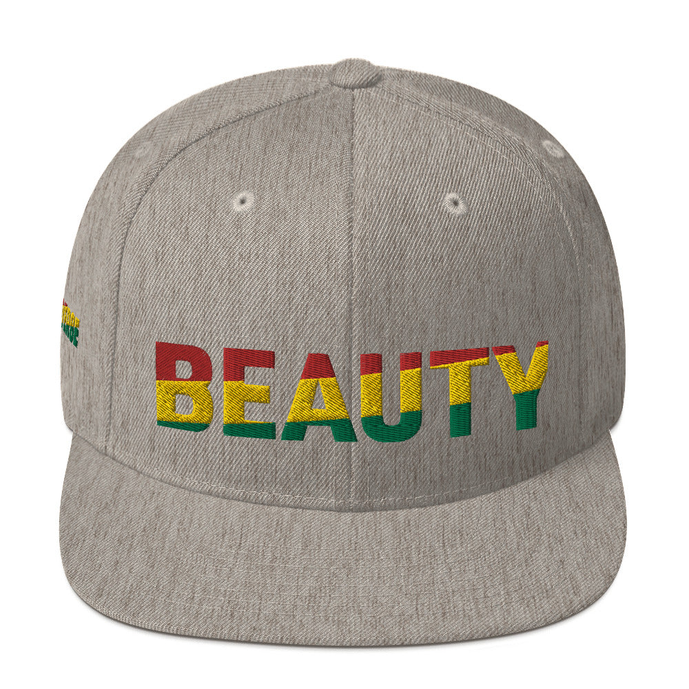 BEAUTY Snapback Hat