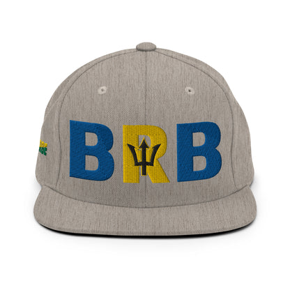 BARBADOS National Flag Inspired Snapback Hat