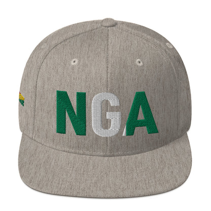 Nigeria National Flag (NGA) Snapback Hat