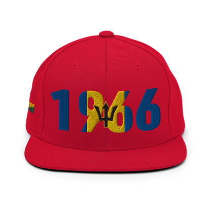 BARBADOS Independence National Flag Inspired Snapback Hat