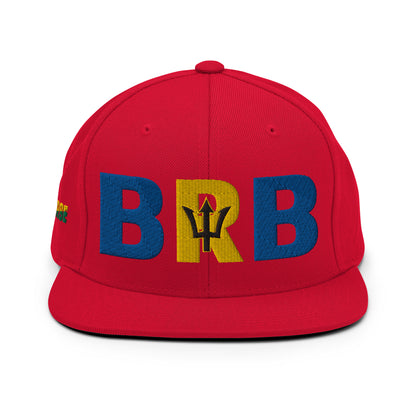 BARBADOS National Flag Inspired Snapback Hat