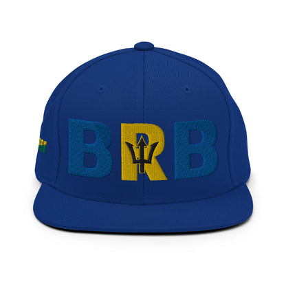 BARBADOS National Flag Inspired Snapback Hat