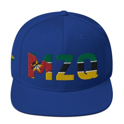 Mozambique Modern National Flag Inspired Snapback Hat