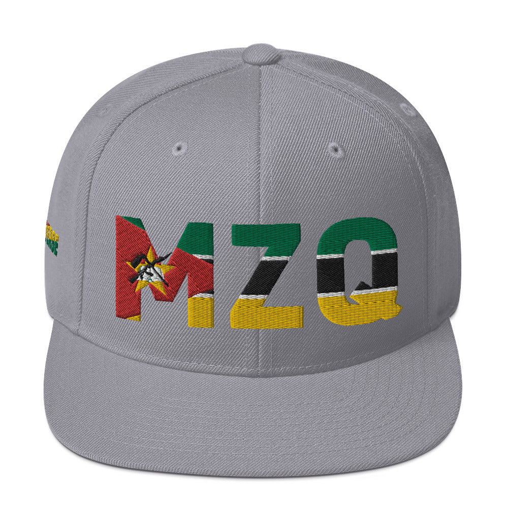 Mozambique Modern National Flag Inspired Snapback Hat