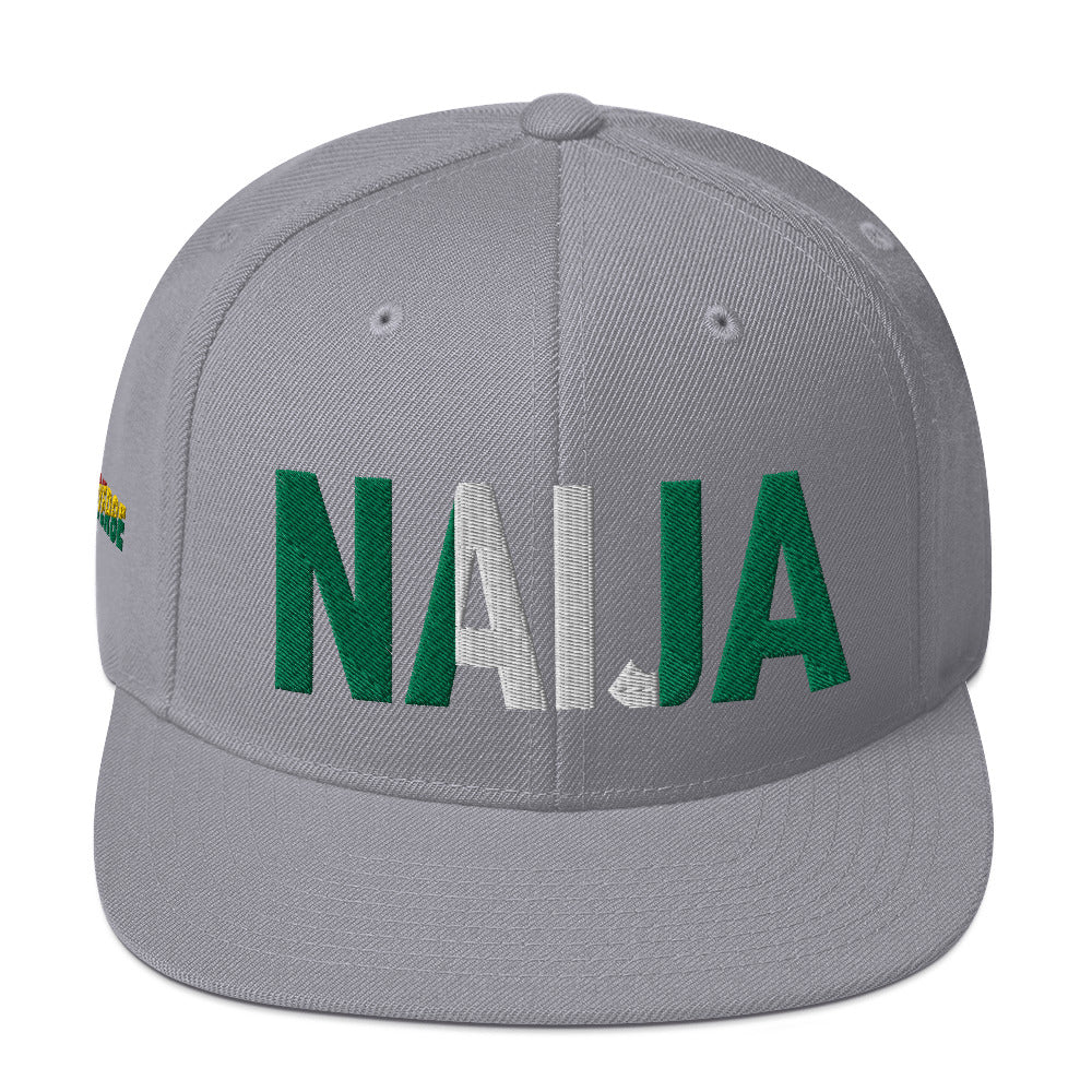 NAIJA National Flag Snapback Hat