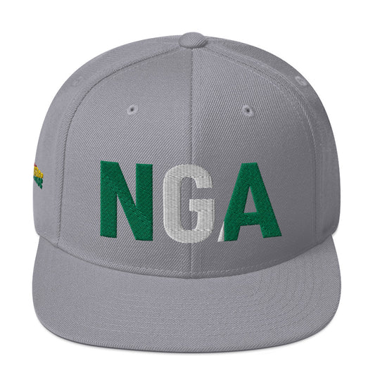 Nigeria National Flag (NGA) Snapback Hat