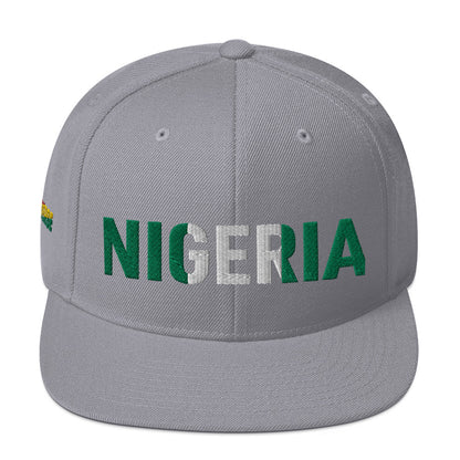 Nigeria National Flag Snapback Hat