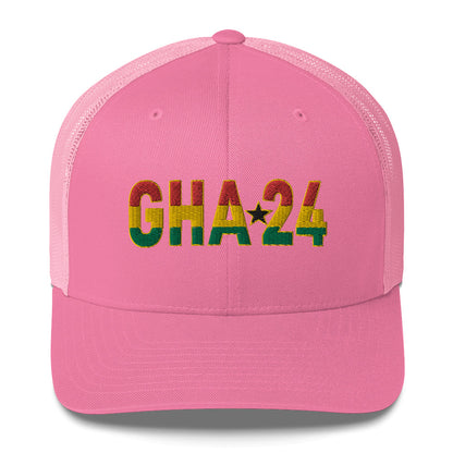 GHANA 24 FLOW INTERNATIONAL Trucker Cap