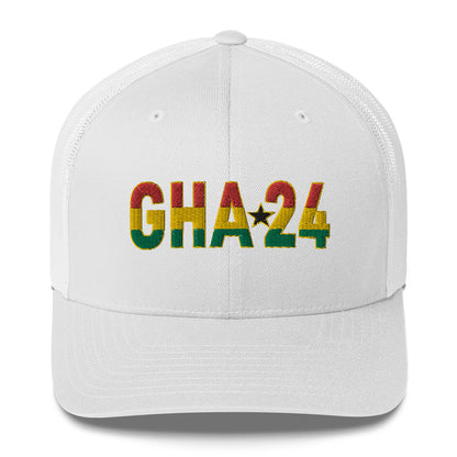 GHANA 24 FLOW INTERNATIONAL Trucker Cap