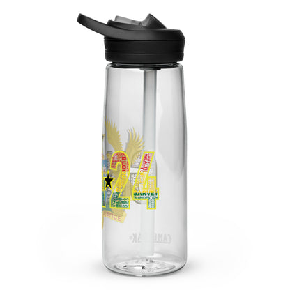 GHANA 24 FLOW INTERNATIONAL Sports water bottle