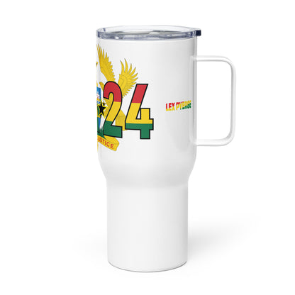 GHANA 24 FLOW INTERNATIONAL Travel mug with a handle