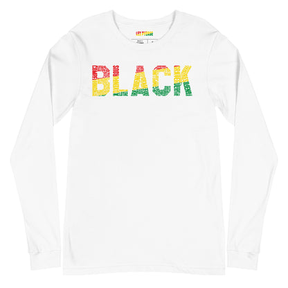 BLACK Unisex Long Sleeve Tee