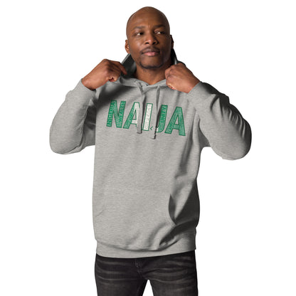 NIGERIA NAIJA Inspired Word Cluster Unisex Hoodie