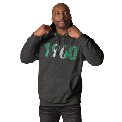 NIGERIA INDEPENDENCE 1960 NATIONAL FLAG INSPIRED Word Cluster Unisex Hoodie