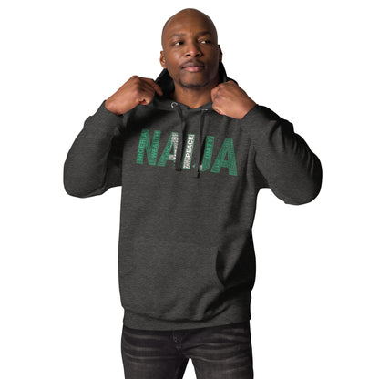 NIGERIA NAIJA Inspired Word Cluster Unisex Hoodie