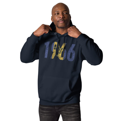 BARBADOS Independence National Flag Word Cluster Inspired Unisex Hoodie