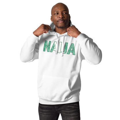 NIGERIA NAIJA Inspired Word Cluster Unisex Hoodie