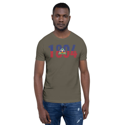 HAITI 1804 INDEPEDENCE INSPIRED Short-Sleeve Unisex T-Shirt