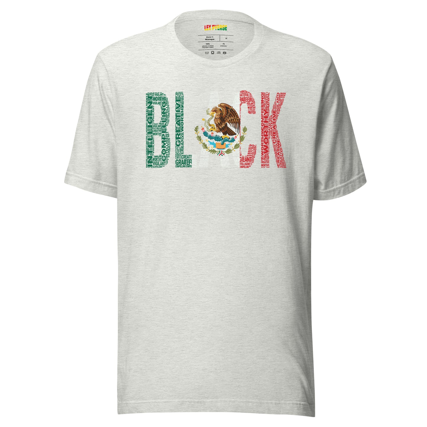 BI-RACIAL AFRICAN-AMERICAN/MEXICAN Word Cluster Short-Sleeve Unisex T-Shirt