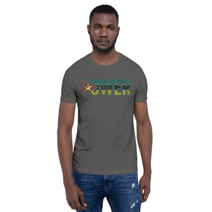 POWER Mozambique Inspired Unisex t-shirt