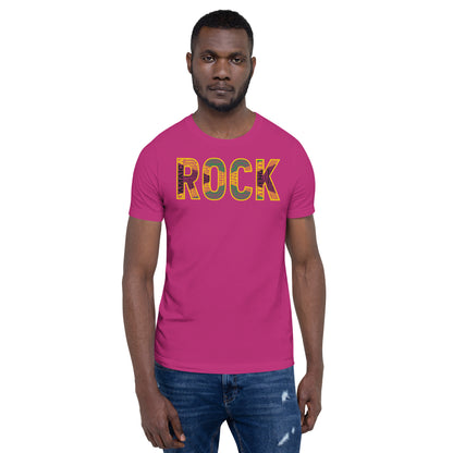 ROCK Jamaican Inspired Unisex t-shirt