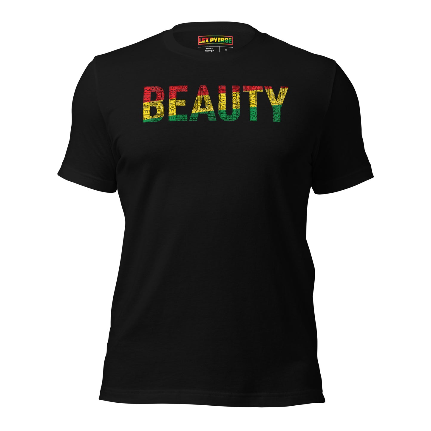 BEAUTY Pan African inspired Short-Sleeve Unisex T-Shirt