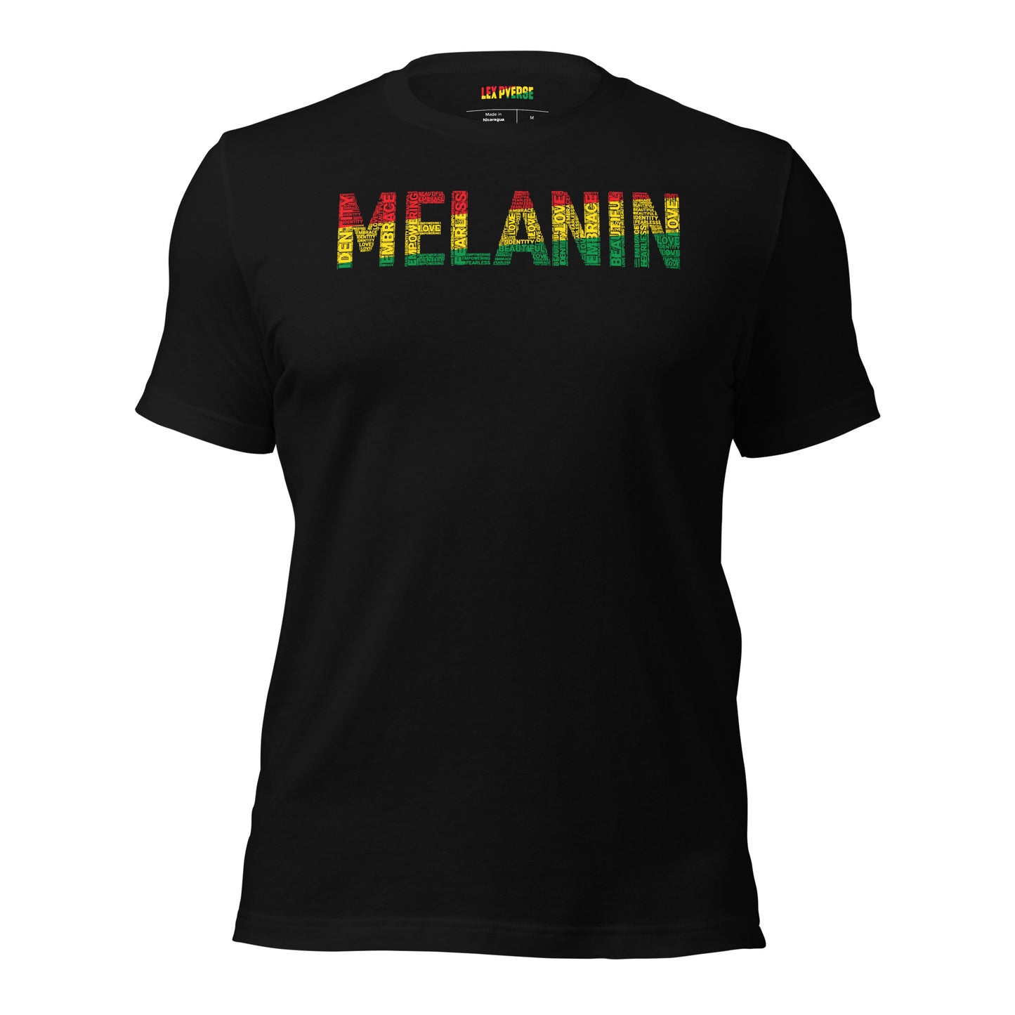 MELANIN Pan African Inspired Short-Sleeve Unisex T-Shirt