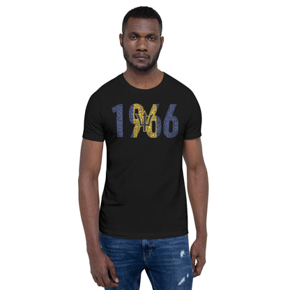 BARBADOS INDEPENDENCE National Flag Inspired Word Cluster Short-Sleeve Unisex T-Shirt