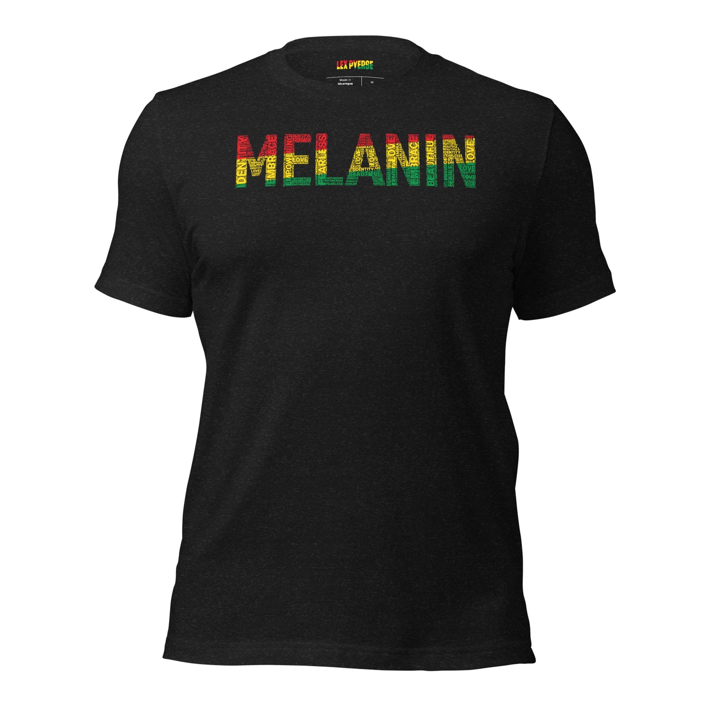 MELANIN Pan African Inspired Short-Sleeve Unisex T-Shirt