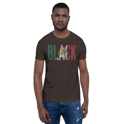 BI-RACIAL AFRICAN-AMERICAN/MEXICAN Word Cluster Short-Sleeve Unisex T-Shirt