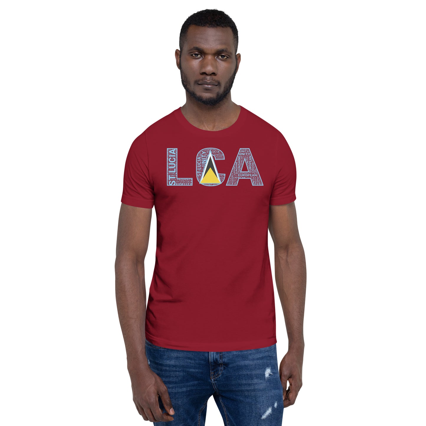 St Lucia Unisex t-shirt