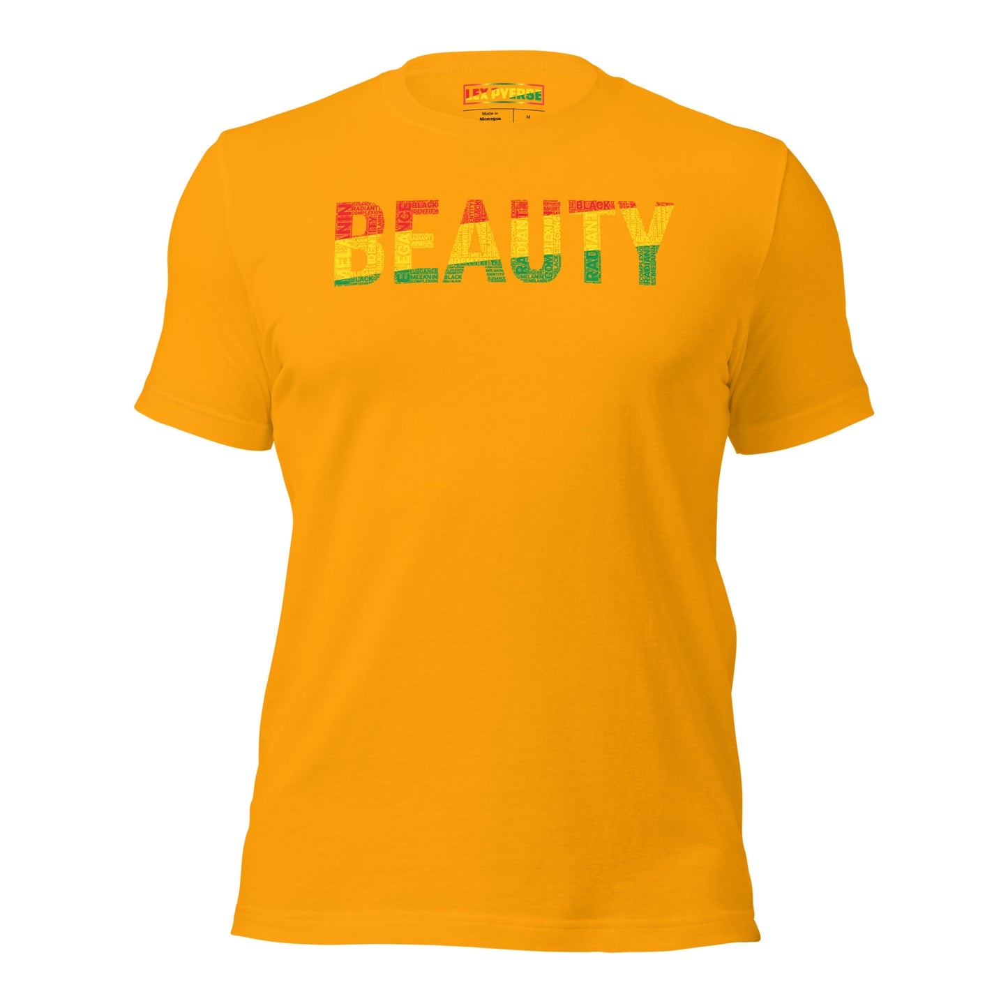 BEAUTY Pan African inspired Short-Sleeve Unisex T-Shirt