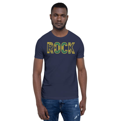 ROCK Jamaican Inspired Unisex t-shirt