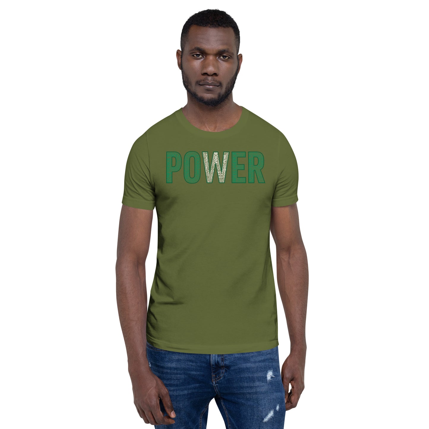 POWER Nigerian Inspired Unisex t-shirt