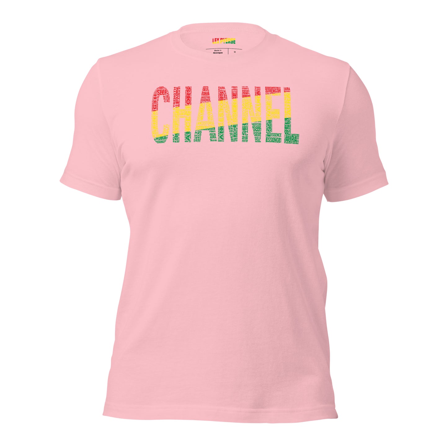 "CHANNEL" Pan-African Colored Short-Sleeve Unisex T-Shirt