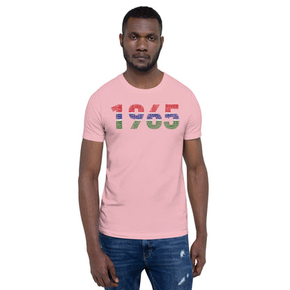 GAMBIA Independence Year Inspired Word Cluster Short-sleeve unisex t-shirt