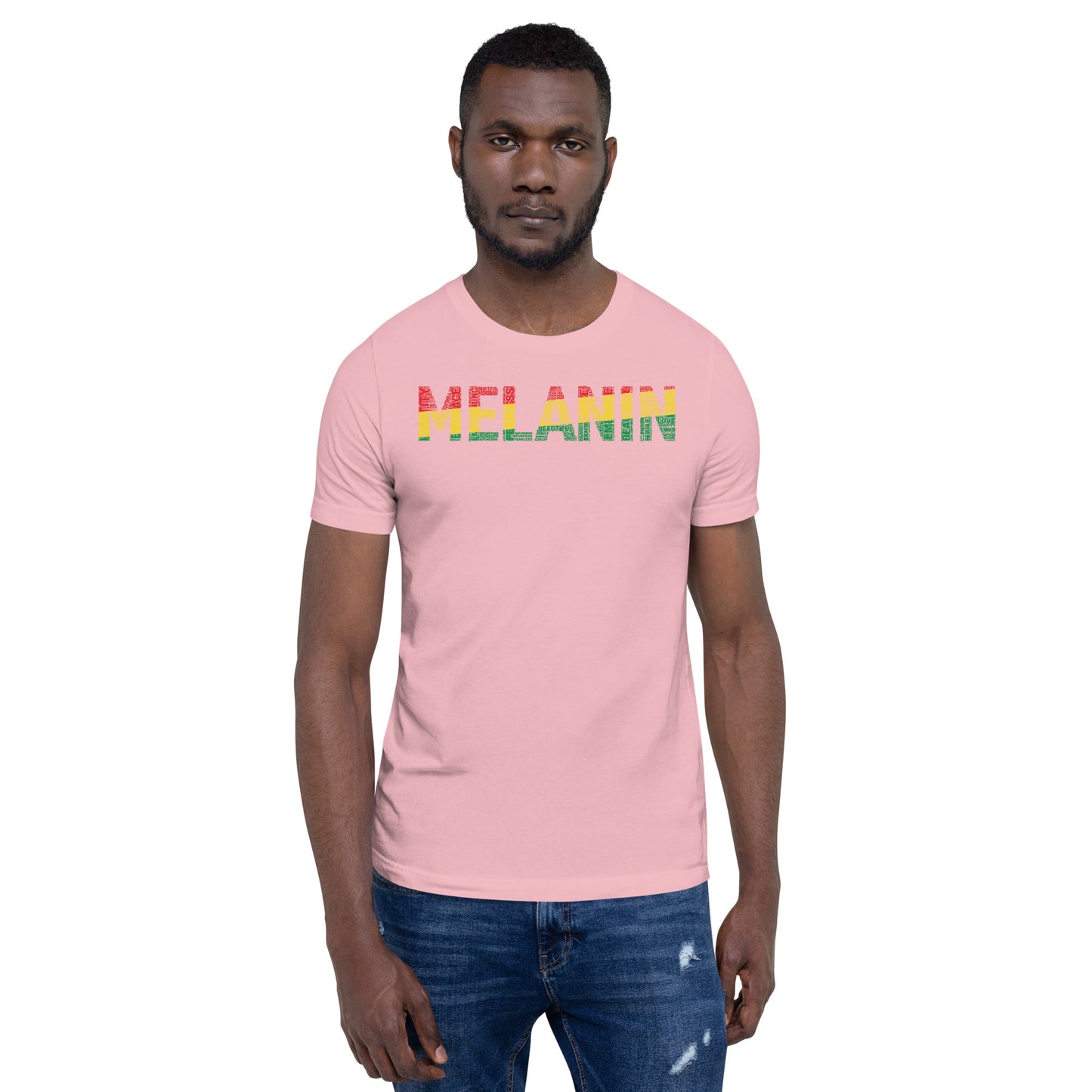 MELANIN Pan African Inspired Short-Sleeve Unisex T-Shirt