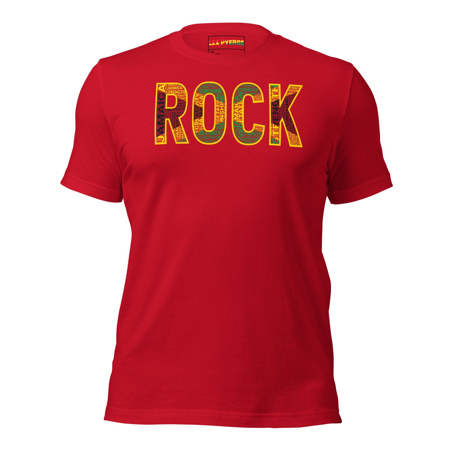 ROCK Jamaican Inspired Unisex t-shirt