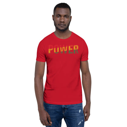 POWER Pan African Inspired Unisex t-shirt