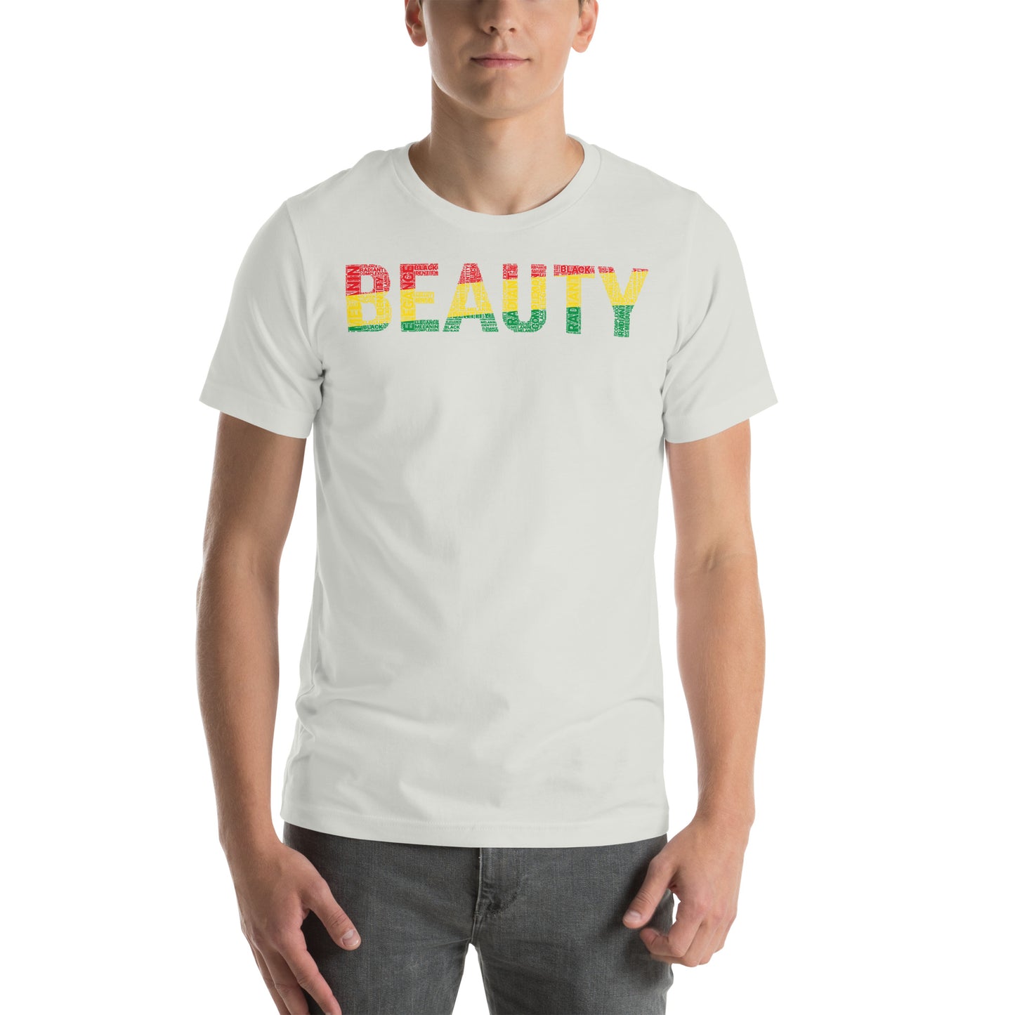 BEAUTY Pan African inspired Short-Sleeve Unisex T-Shirt