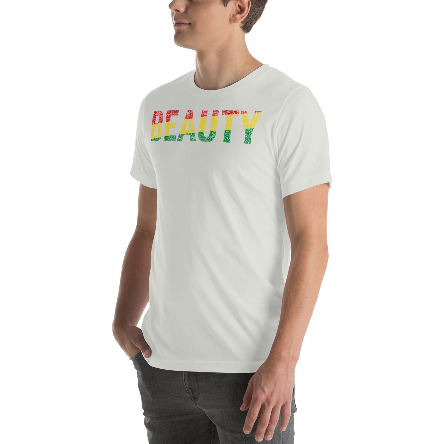 BEAUTY Pan African inspired Short-Sleeve Unisex T-Shirt