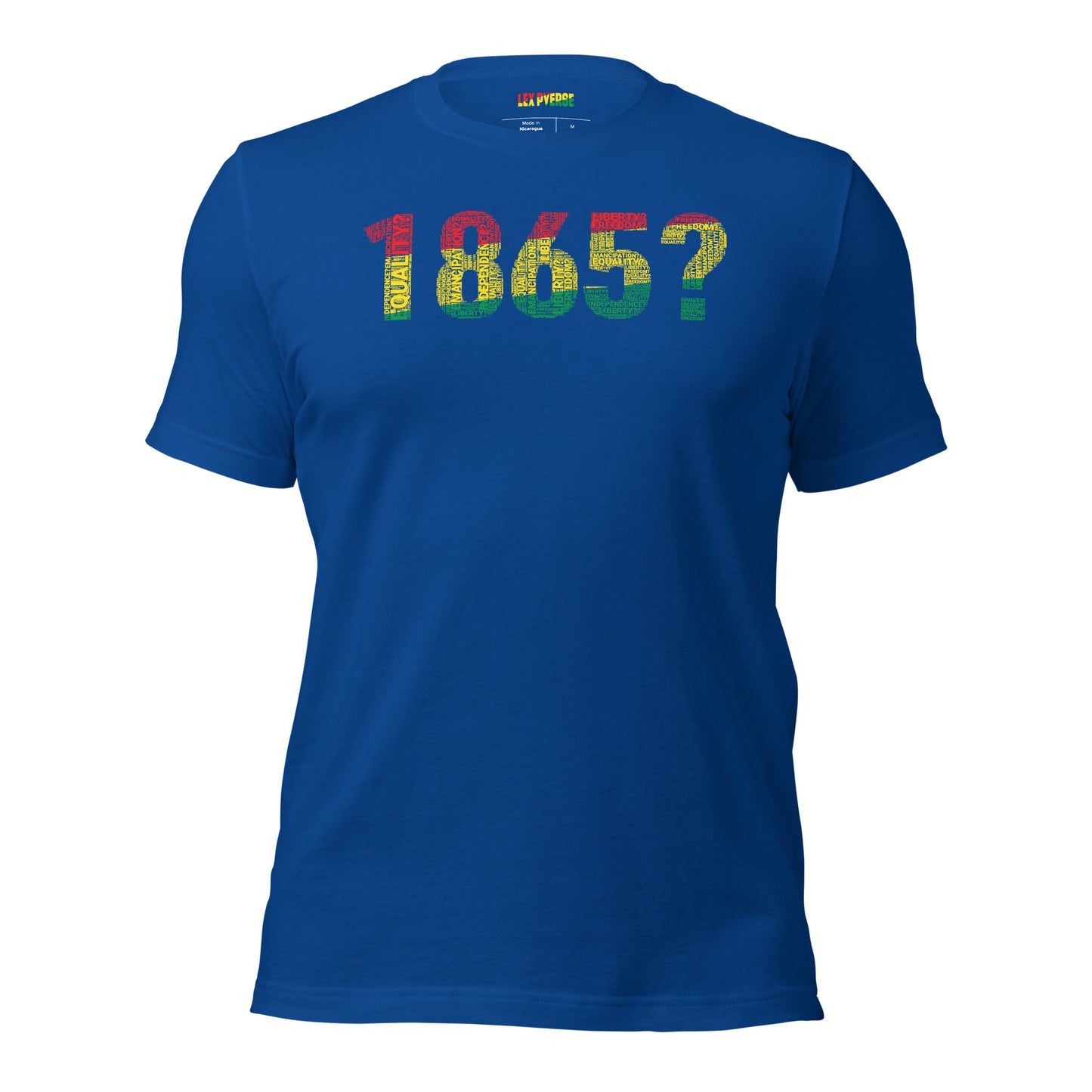 1865? Pan African Colored Inspired Unisex T-shirt