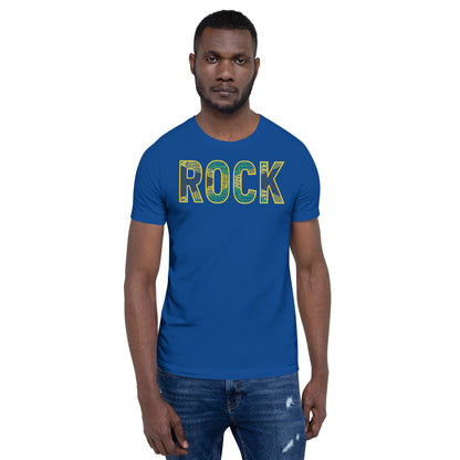 ROCK Jamaican Inspired Unisex t-shirt