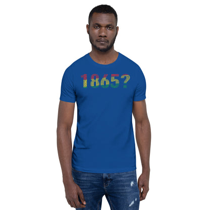 1865? Pan African Colored Inspired Unisex T-shirt