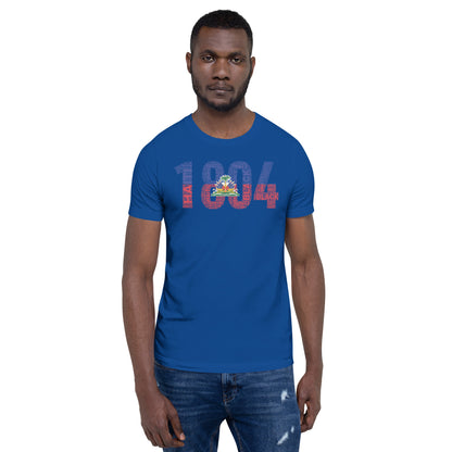 HAITI 1804 INDEPEDENCE INSPIRED Short-Sleeve Unisex T-Shirt