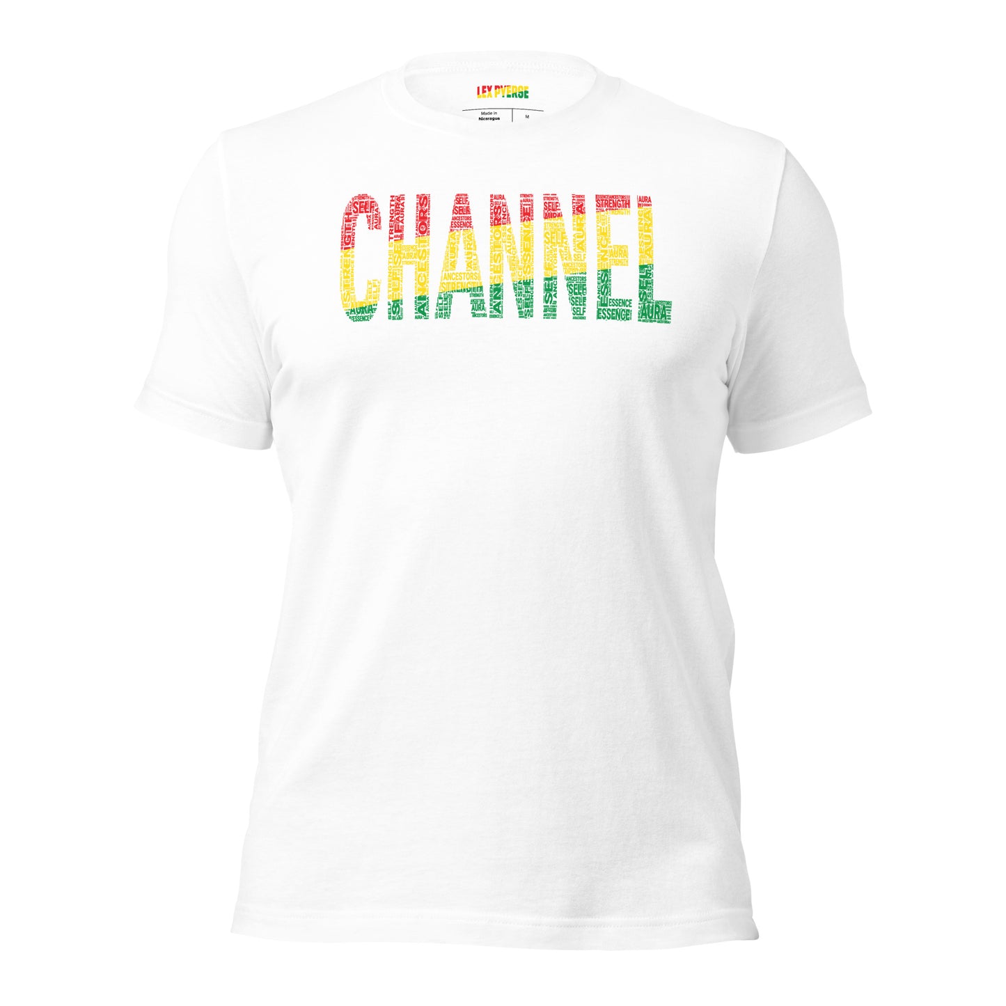 "CHANNEL" Pan-African Colored Short-Sleeve Unisex T-Shirt