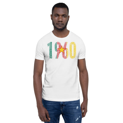 Cameroon 1960 Independence Inspired Word Cluster Unisex t-shirt